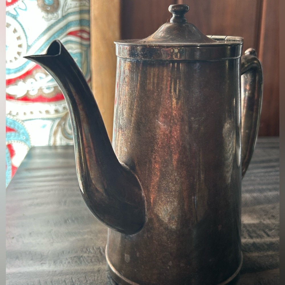 Vintage Grand silver company wearbrite nickel silver pitcher - Picture 2 of 9